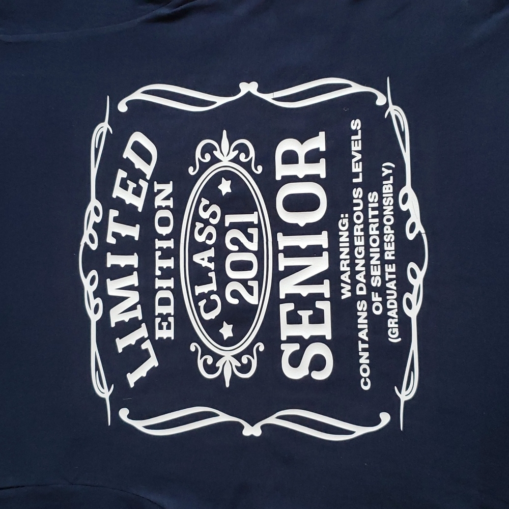 Gildan Senior 2021 t-shirt navy blue